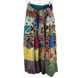Jackpot Cotton One Size Maxi Skirt with Attached Belt
